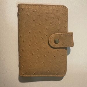 VINTAGE passport holder chic classic old money timeless leather